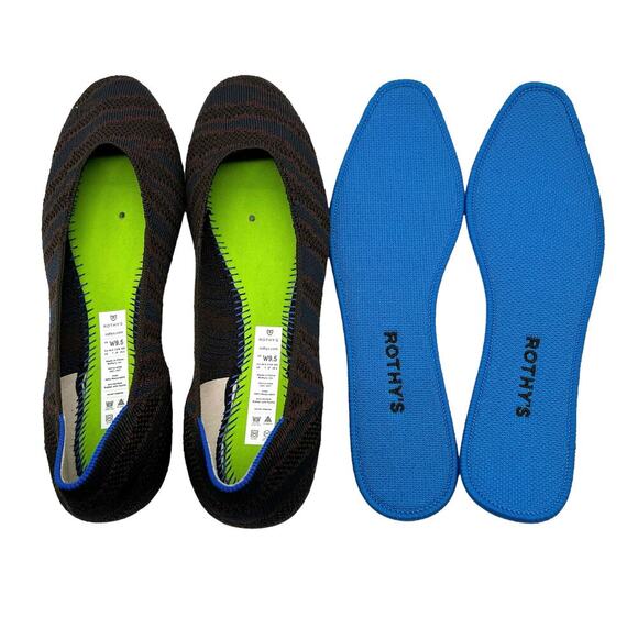 Rothy’s The Square Sapphire Zebra‎ Limited Edition Women’s Size 9.5 - Picture 8 of 9